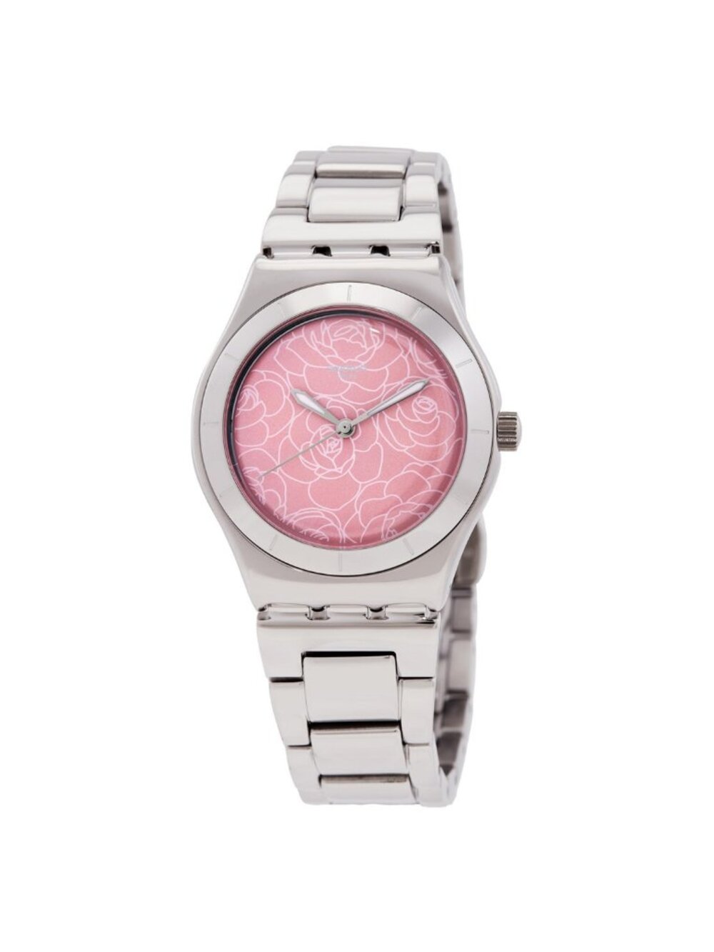 NWT Swatch Petal Charm Quartz Pink Dial Watch